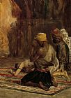 Famous Prayer Paintings - Prayer In A Mosque